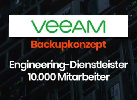 veeam Backupkonzept für einen Engineering Dienstleister