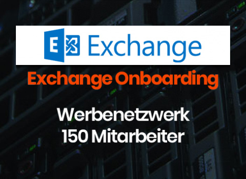 Exchange Onboarding für Werbenetzwerk