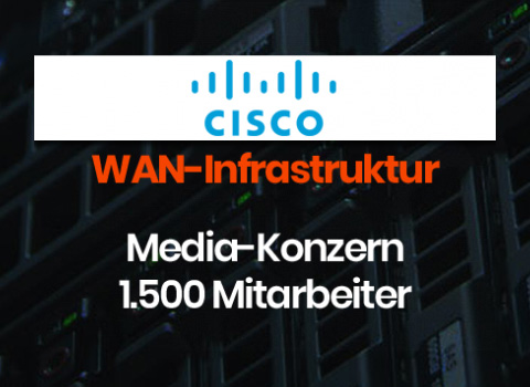 WAN-/Routinginfrastruktur für Media-Konzern